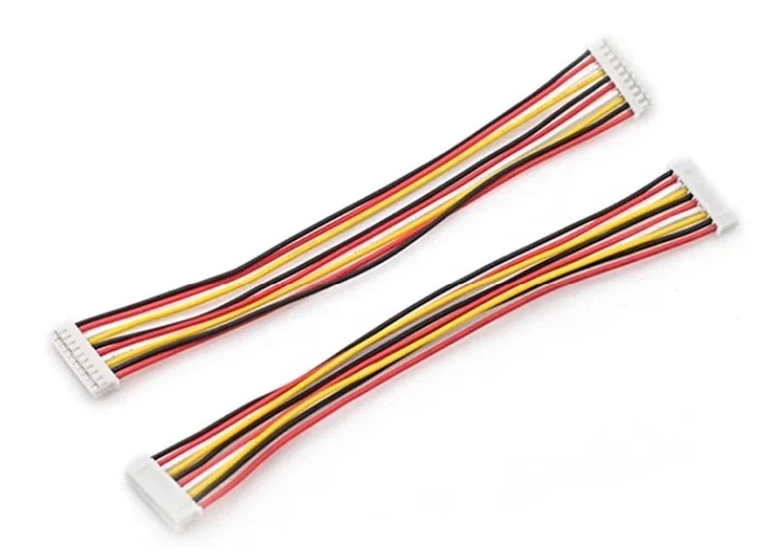 10 Uds. Cable electrónico PH2.0 PH 2,0mm Cable Terminal de doble cabeza 10cm/20cm/30cm Cable 26awg conector del mismo lado/inverso(Reverse side,10cm,12P)