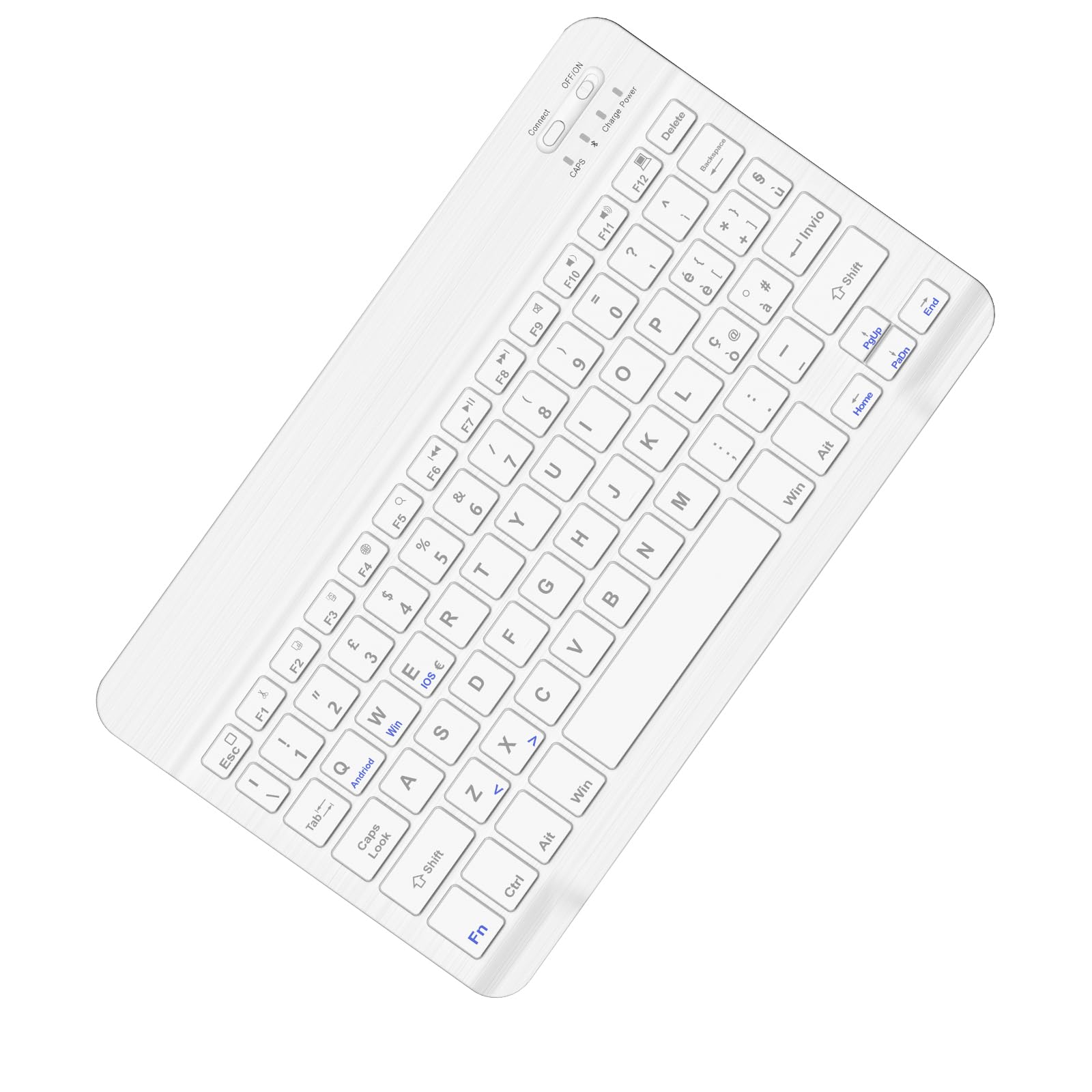 IVEOPPE Tastiera Bluetooth Wireless, Tastiera Bluetooth Wireless Ultrasottile pe