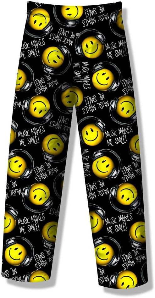 Fun Boxers Mens Smiley Fun Prints Pajama & Lounge Pants