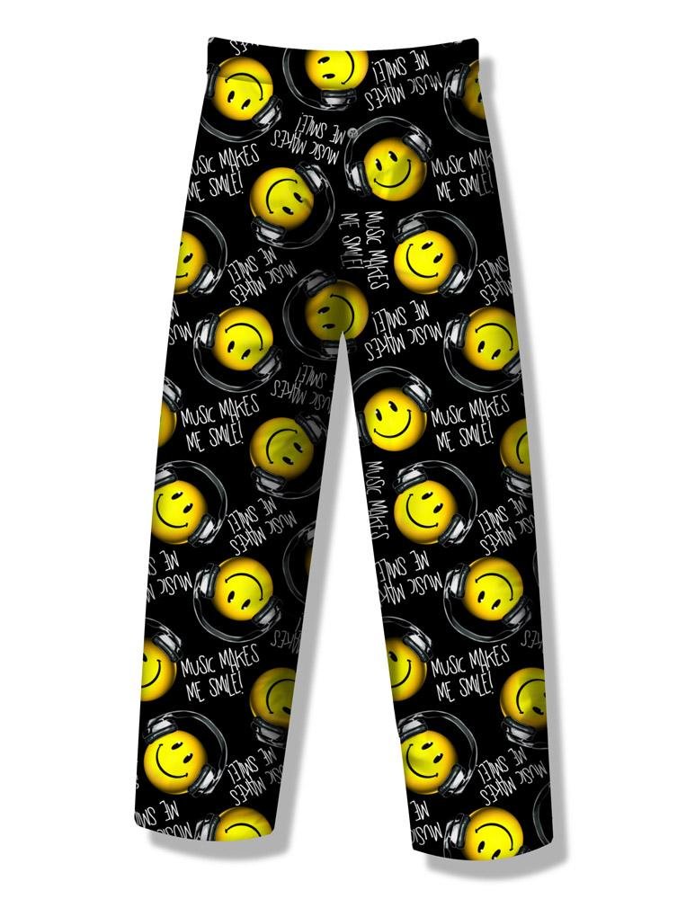 Fun Boxers Mens Smiley Fun Prints Pajama & Lounge Pants