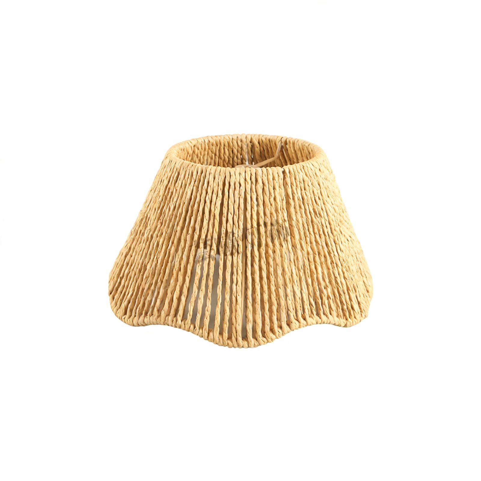 KTUXZCI Woven Lamp Wicker Shade Boho Lamps Bringing Timeless Charm and Stability with Premium Materials and Sophisticated Indoor