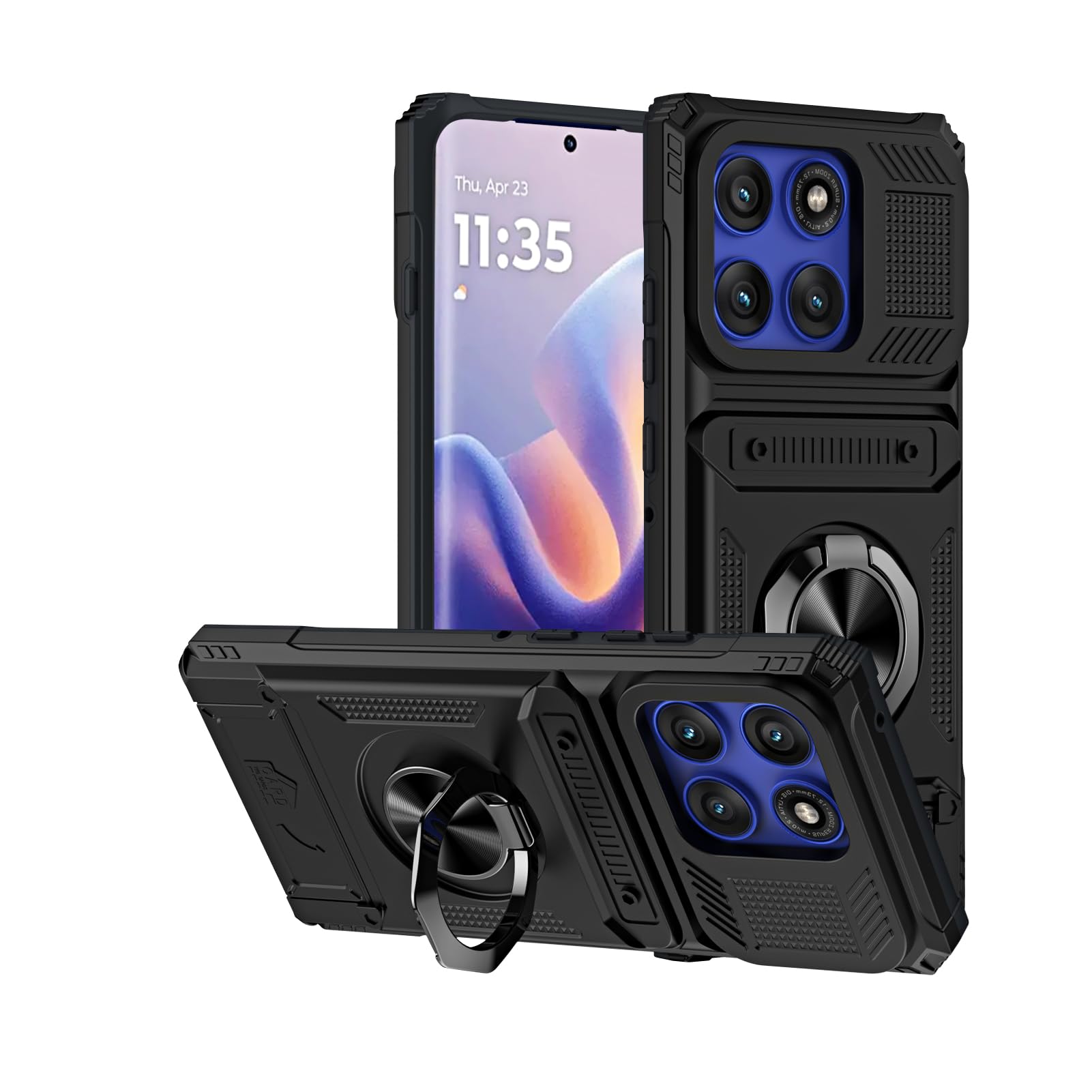 Coque de protection intégrale pour Moto Edge 60 Pro robuste LM - 8