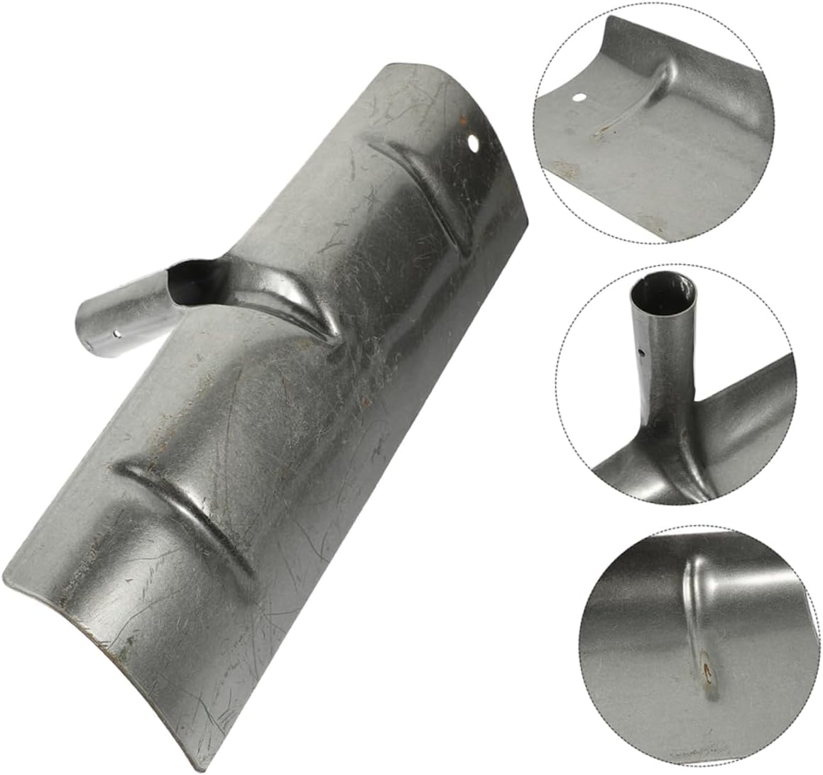 SUPVOX 2pcs Thickened Manure Spade Head for Livestock Cage Garden Scraper Shovel