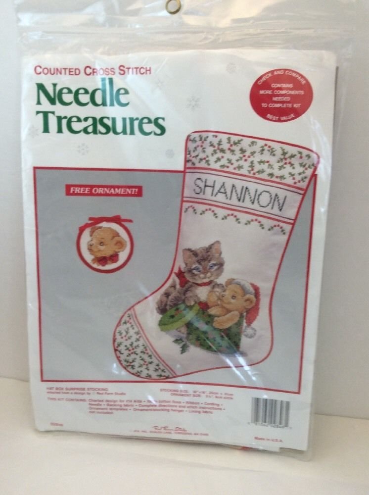 Needle Treasures 02846 Kreuzstich-Set mit Hutbox
