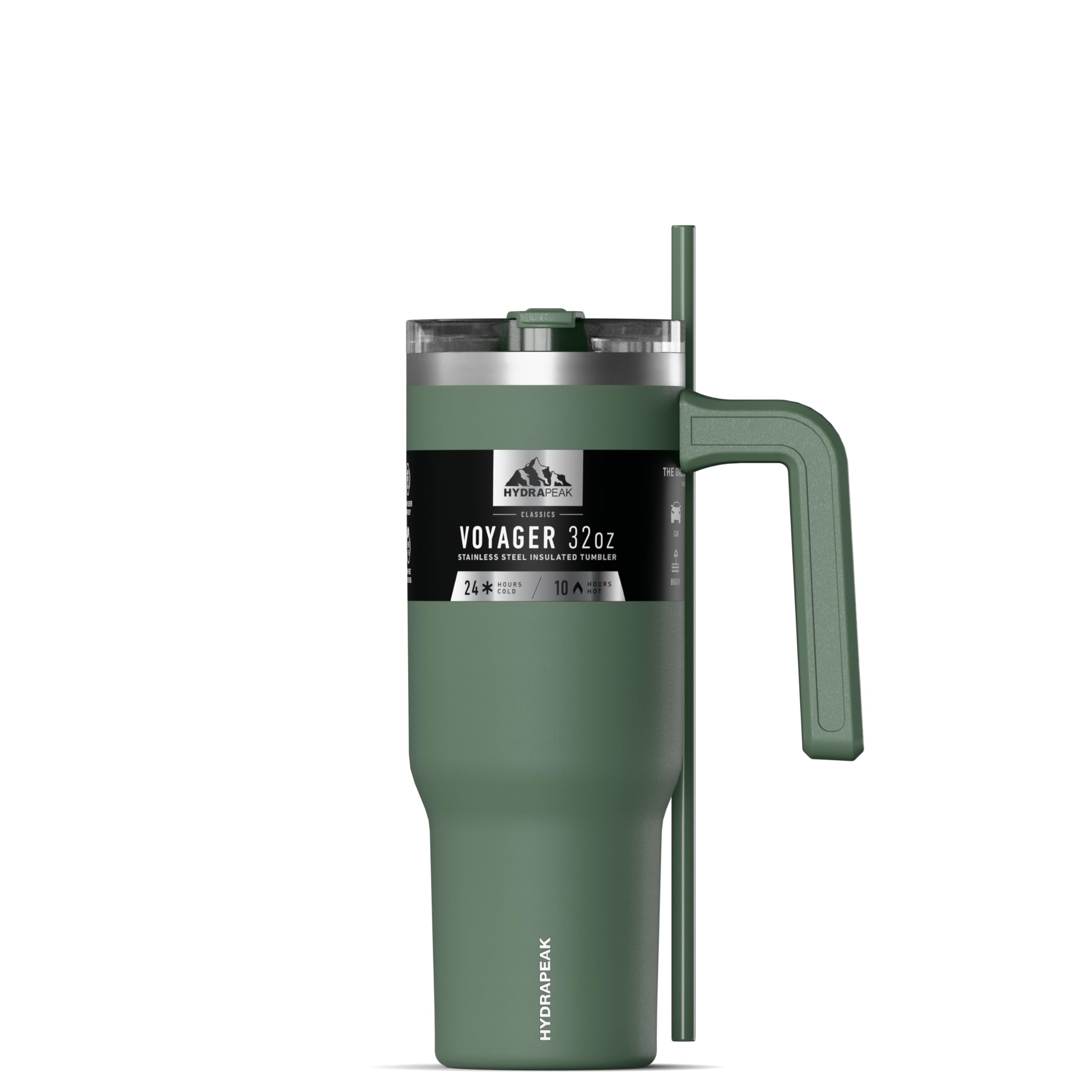 Amazon.com: Hydrapeak Voyager 32oz Insulated Tumbler with Handle