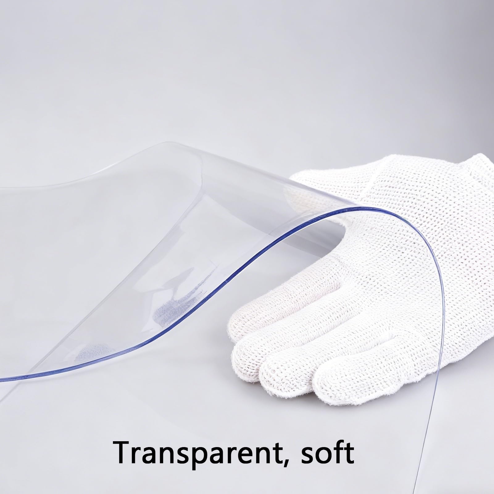 Rideaux à Lanières en PVC Ouverture et Fermeture en Douceur Rideau Porte Fenetre Plastiques Bande de Lamelle Cuisine D'entrepôt(120x230cm/47.24x90.55in)