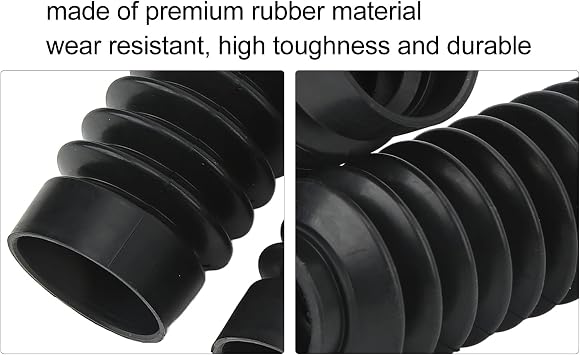 Motorcycle Fork Covers for CL400 CB400 CB500 CB400ss, 2 Pcs Fork Boot Shock Absorber Protector Guards