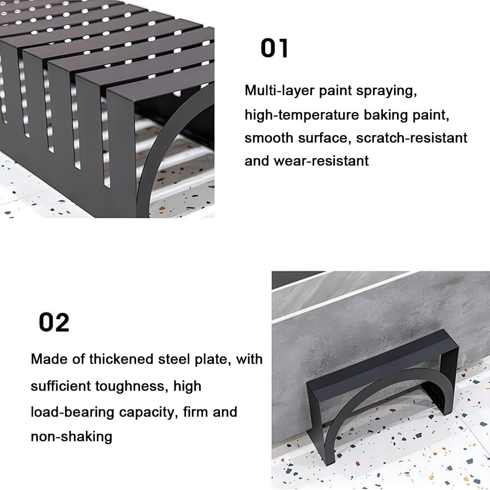 Espositore in Metallo per Piastrelle con 13 Scomparti per Carte, Ampio Porta Campioni in Ceramica, Espositore Multifunzionale, Ideale per Fiere, Ufficio O Casa, 1 Pezzo..White-100x28x20cm