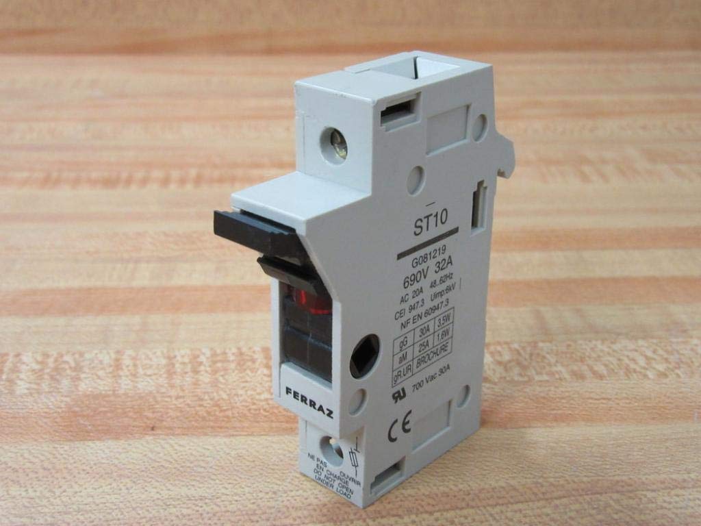 Ferraz Shawmut ST10 Fuse Holder (Pack of 6)