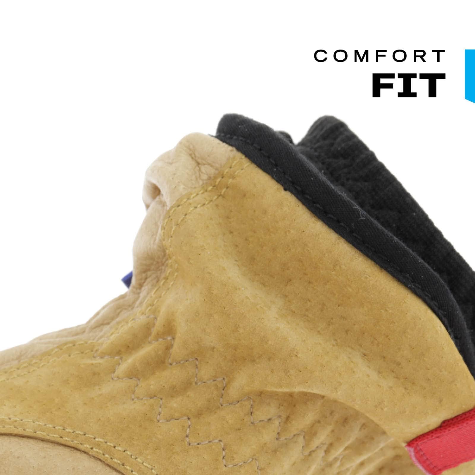 Mechanix Wear Durahide M-Pact Driver F9-360 Handschuhe, Braun - XXL | Herren-Schnittschutz Level F & TPR-Stoßschutz; abriebfestes DuraHide-Leder, elastische Stretchstulpe, langlebige Nähte