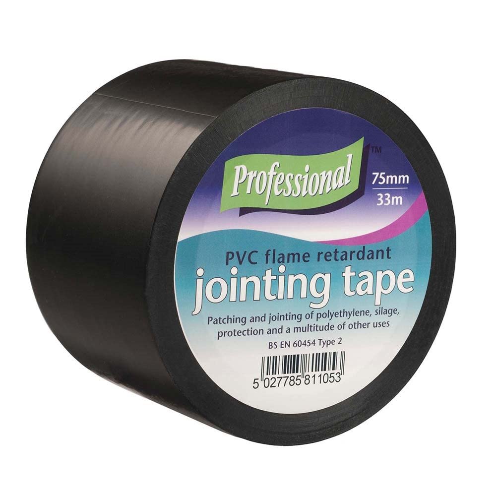 Ultratape 75mm x 33m Black DPC Jointing Tape