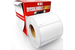 Canning Essentials: Premium 1x2" Dissolvable Food Labels (500)