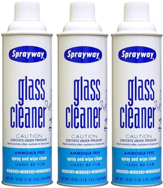 Sprayway S50 Glass Cleaner Pack of 3 Cans Amazon.in Health