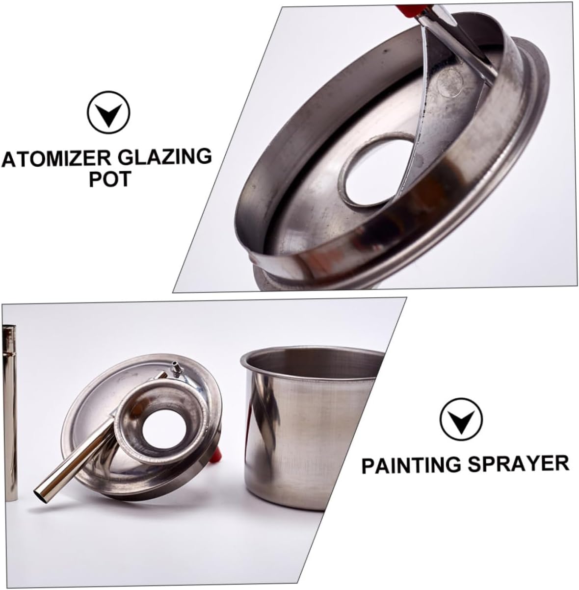 2pcs Pottery Painting Sprayer Tool Efficient Clay Sculpture Accessory for Handcraft Glazing for Pottery Art Projects and Creative Ceramics