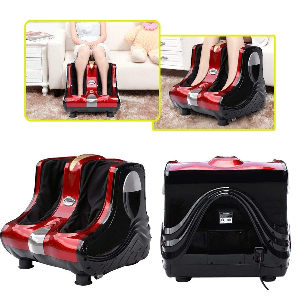 IRIS Fitness Leg and Foot Massager With Infrared and Heating Function (Red) IRIS Fitness Leg and Foot Massager With Infrared and Heating Function (Red)