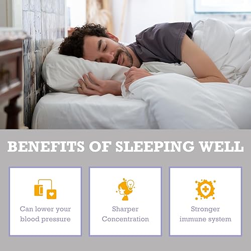 Miniatura 5 de Down Etc Lujoso hotel de 235 hilos para dormir de lado o de espalda de hotel, 100% tela de algodón preencogido suave a prueba de plumón, almohadas