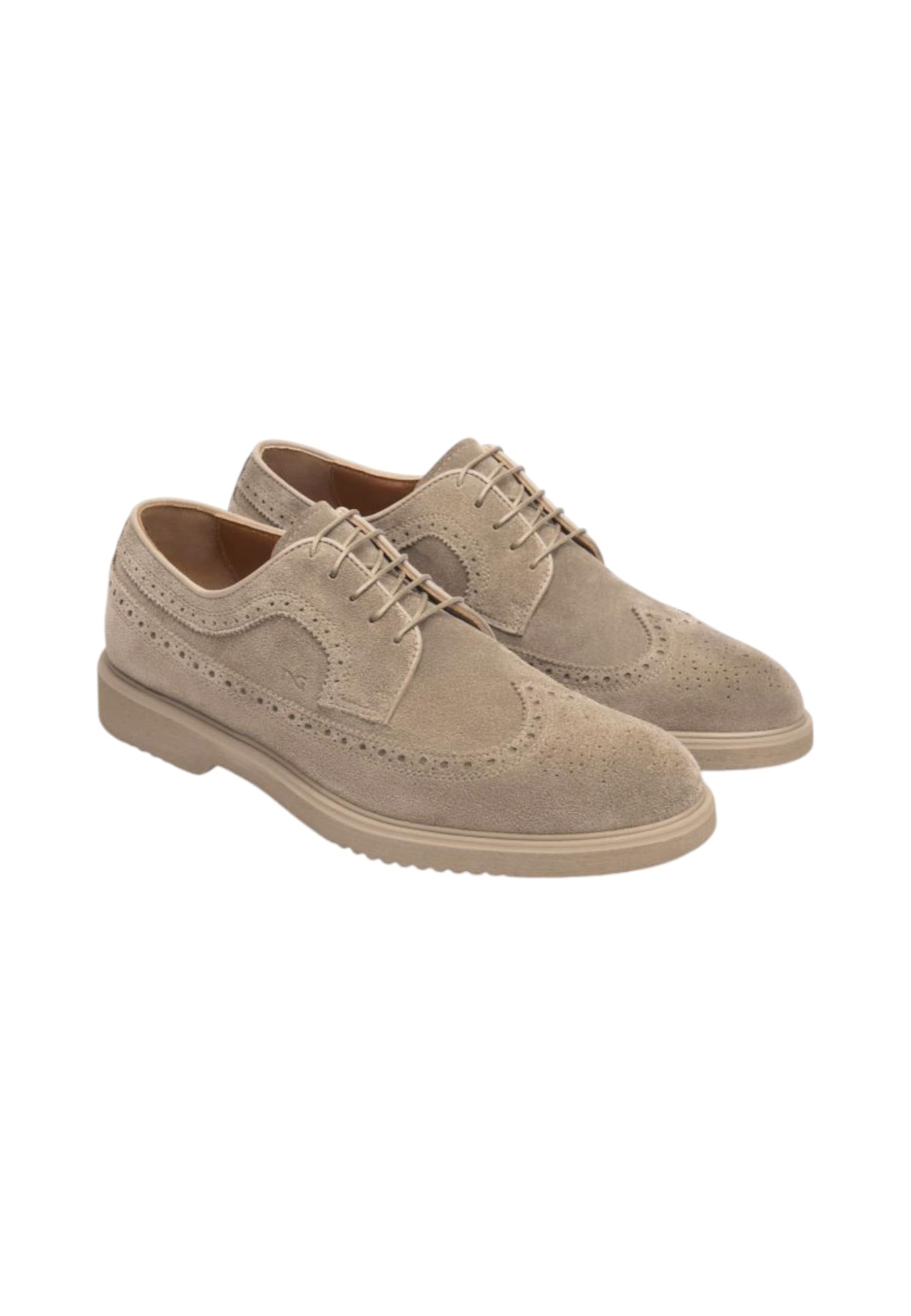 Nero Giardini E500611U Derby Uomo in Camoscio
