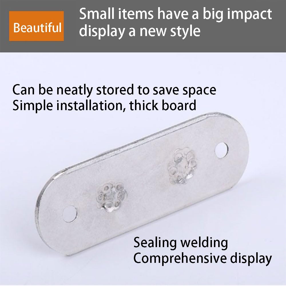 YUEGOUTIANDIHAO M9 Eye Plate 3 Pack Ceiling Hook Pad Eye Plate 304 Stainless Steel Wall Mount Hook Heavy Duty for Hanging - Image 3