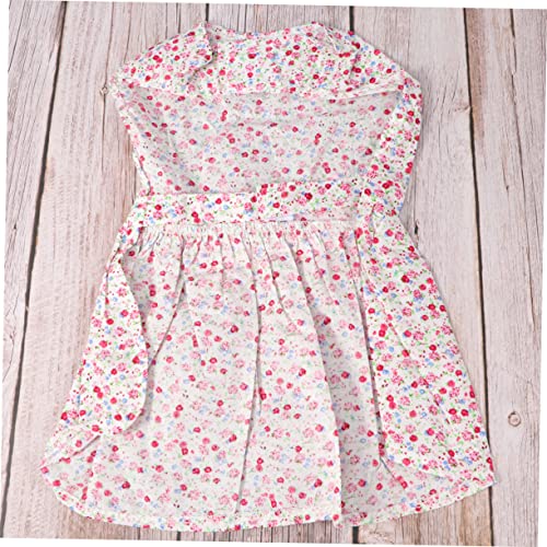 POPETPOP Vestido Para Animais De Estimação Vestido Tutu Para Animais De Estimação Saia Floral Saia R