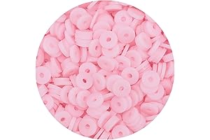 Bundooraking: Premium Pink Clay Beads for Enchanting Jewelry Creations