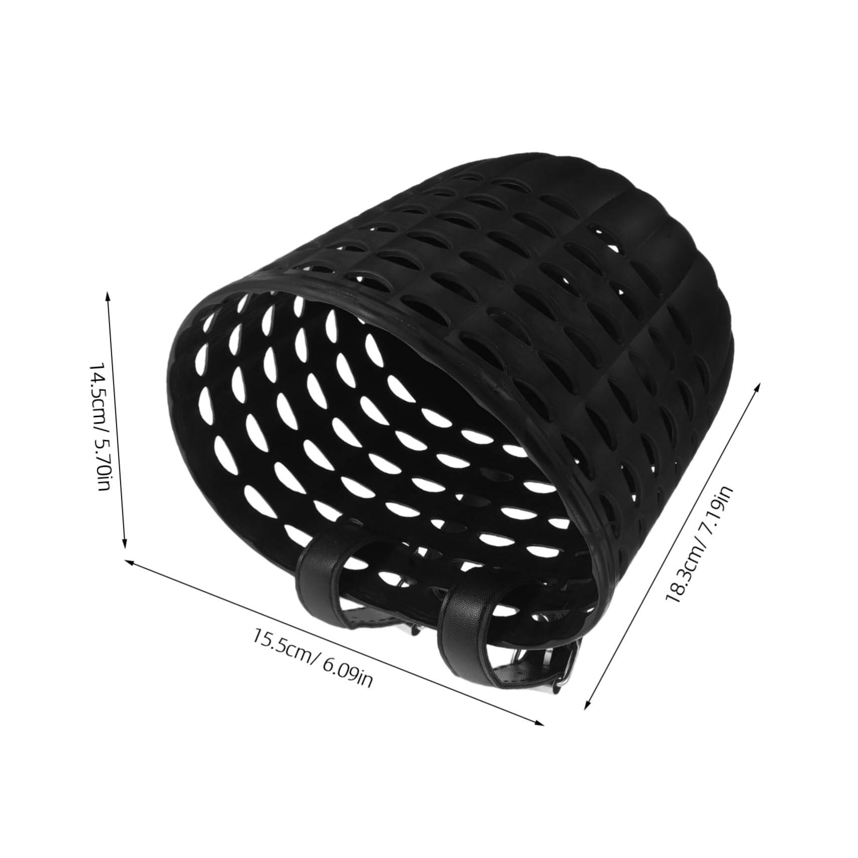 Toddmomy Durable Plastic Handlebar Basket for Boys Versatile Accessory for Scooters Tricycles Bicycles Spacious Storage for Essentials