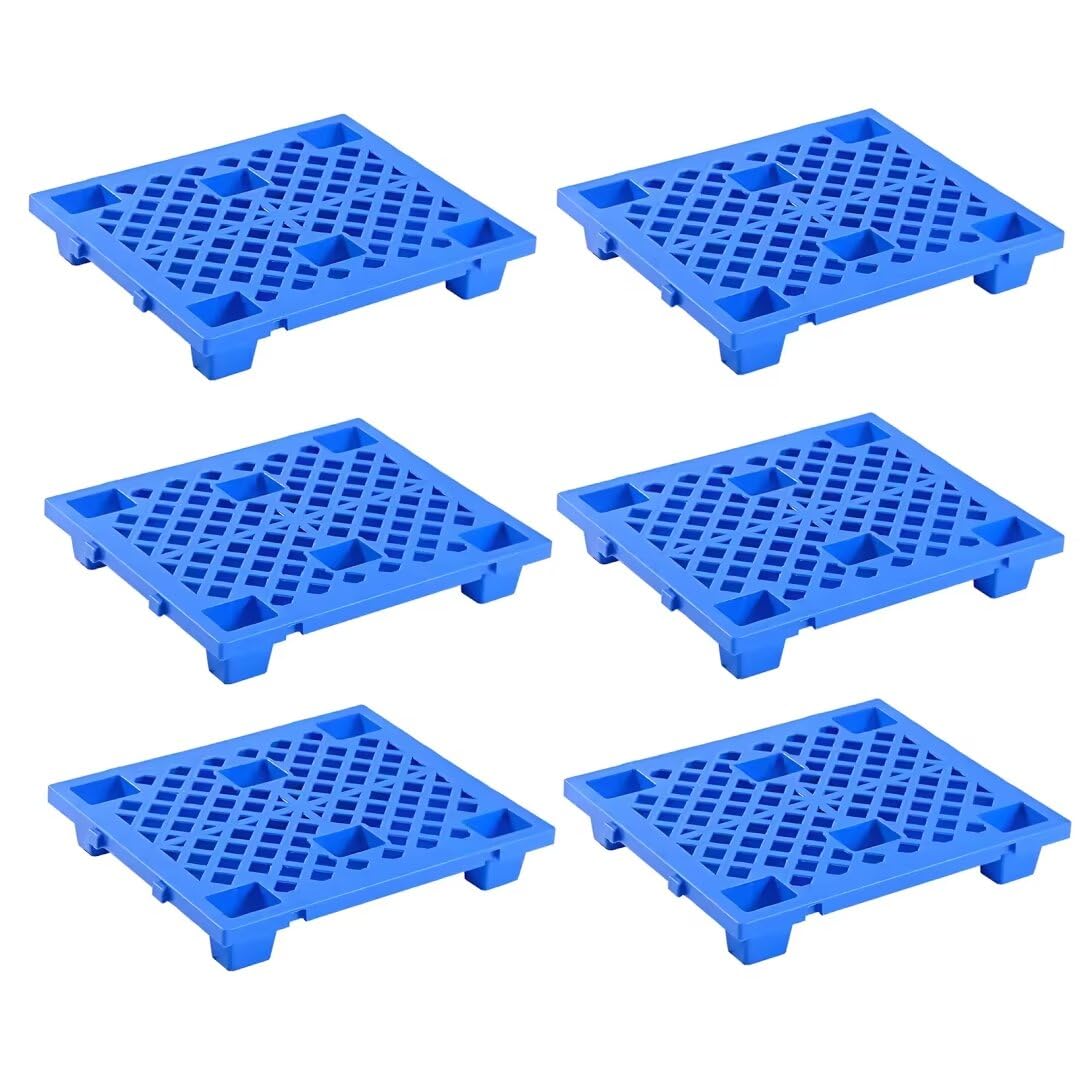 Jeracino 6-Pack Heavy Duty Plastic Pallets