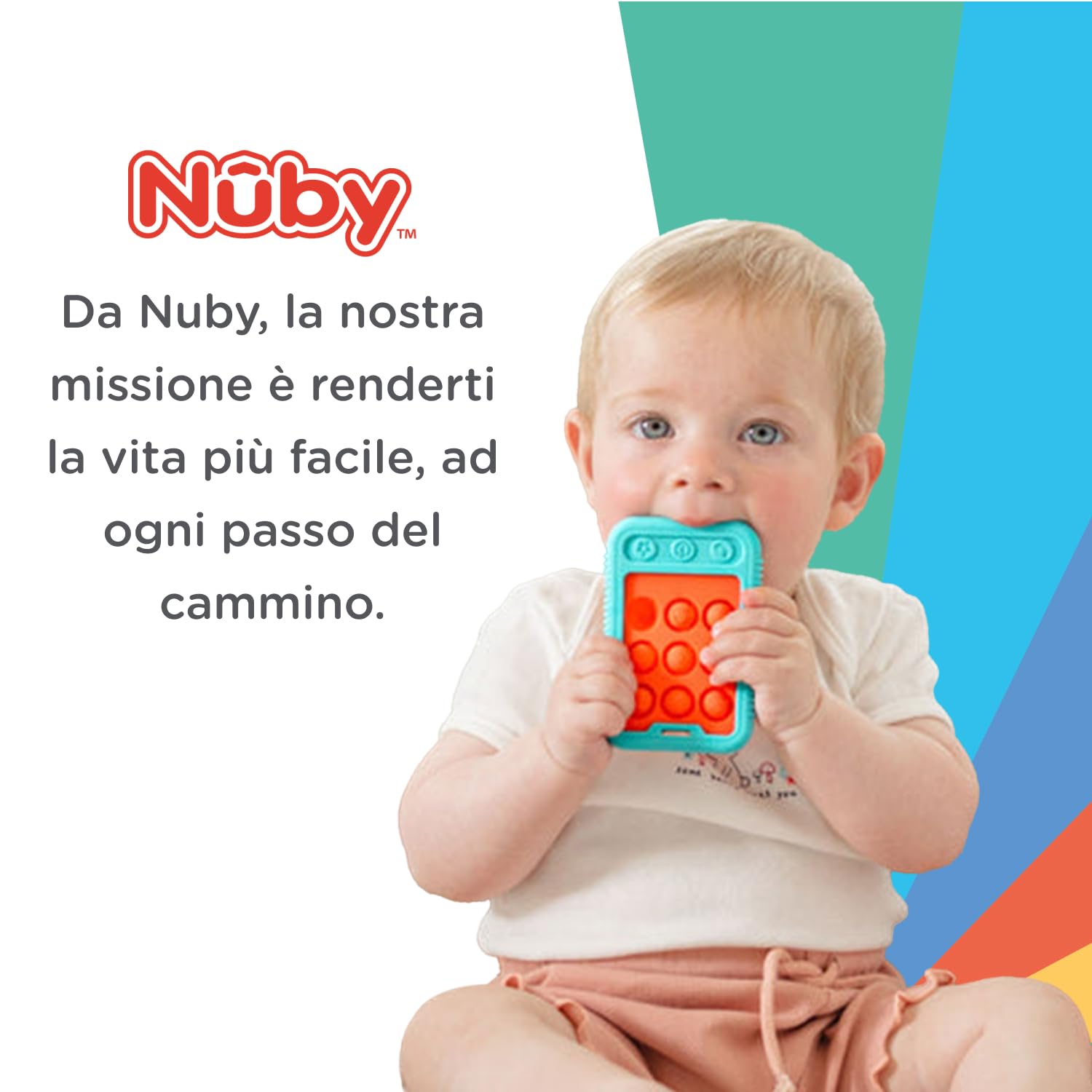 Nuby - Vasino portatile per bambini da viaggio - Wc portatile 2 in 1 Riduttore wc bambini o uso in autonomia - Con protezione paraschizzi e sacchetti usa e getta - Per imparare a usare il bagno