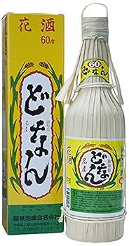 未開栓　どなん花酒 60度 600ml 花酒どなんクバ巻き60°600ml / 沖縄県 国泉泡盛合同会社 【 2193