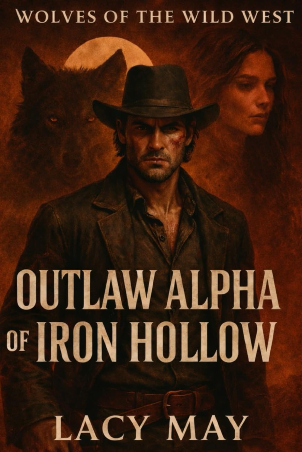 Outlaw Alpha of Iron Hollow (Wolves of the Wild West)