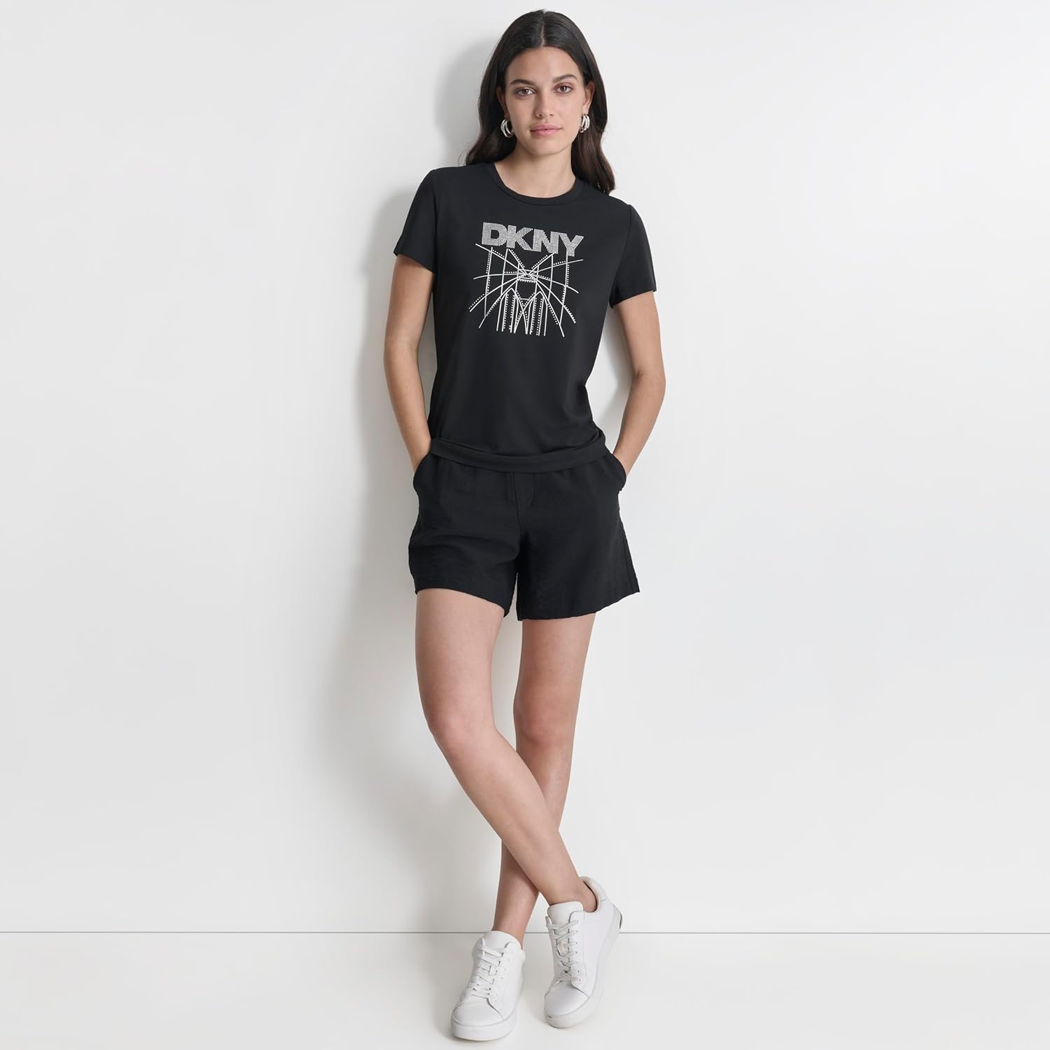 DKNY Women's Knit Graphic Shirt - Image 2