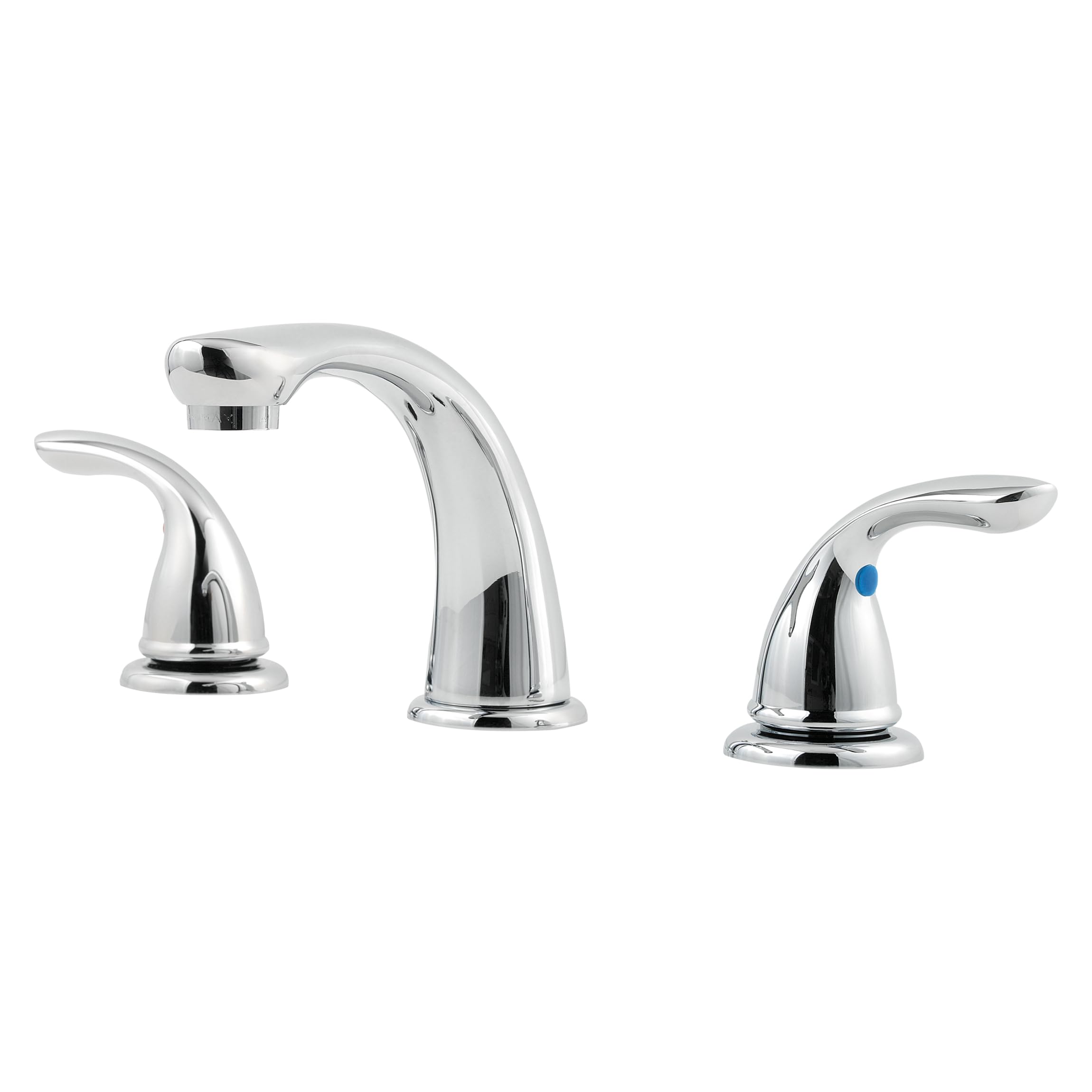 Pfister Pfirst Series Bathroom Sink Faucet, 8-Inch Widespread, 2-Handle, 3-Hole, NSF Certified, Polished Chrome Finish, LG14961P0