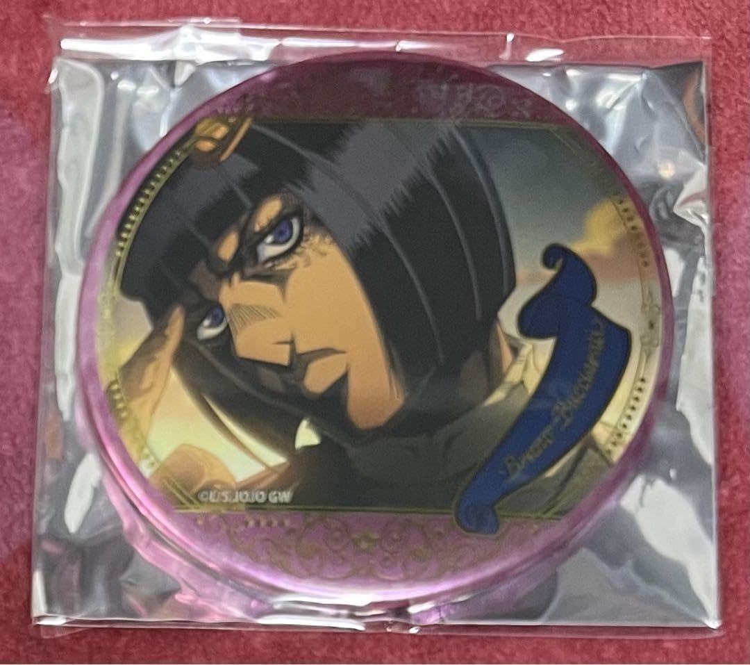 【美品】ジョジョ展　缶バッジ　ブチャラティ 荒木飛呂彦原画展 JOJO 冒険の波紋 ブチャラティ 缶バッジ