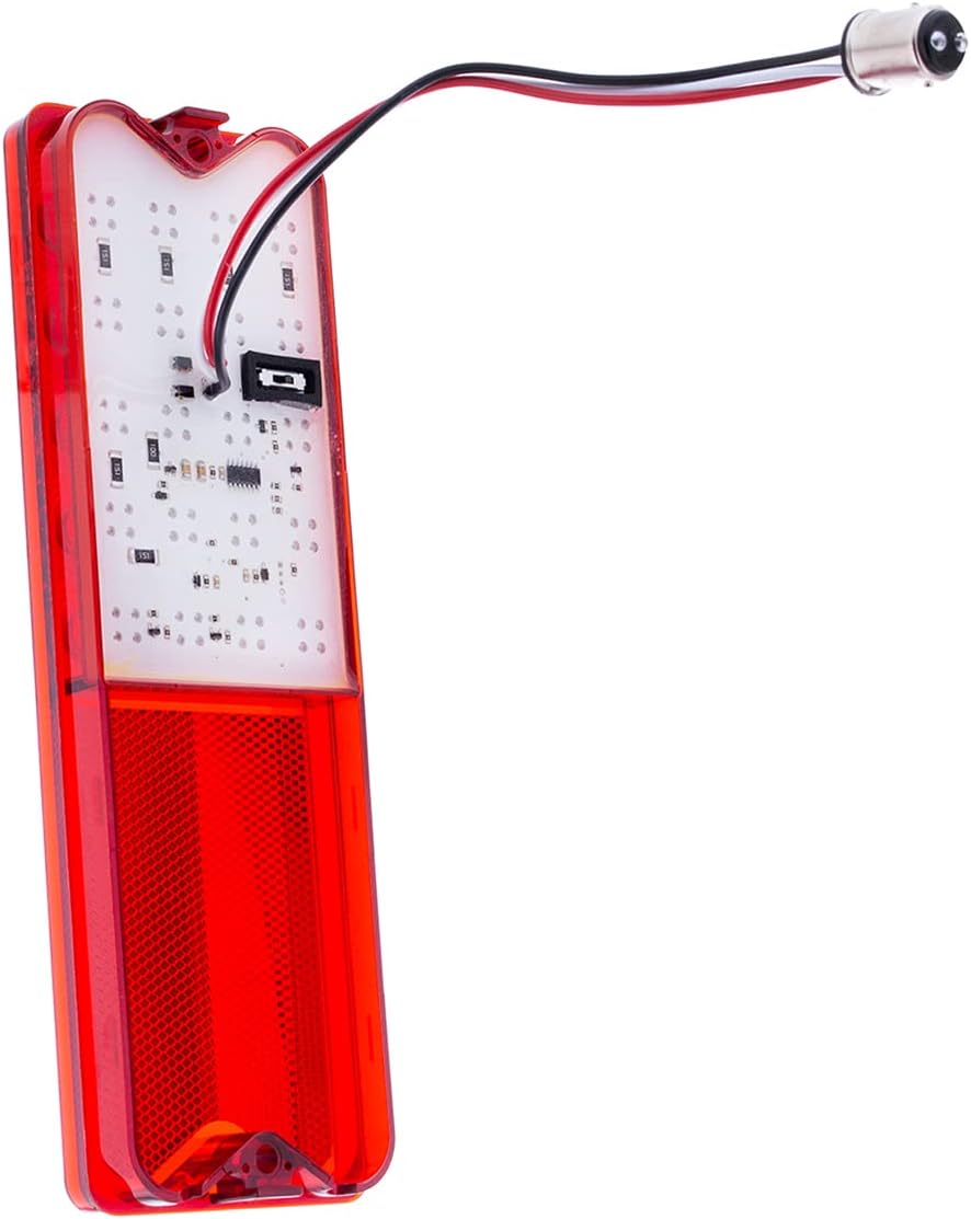 United Pacific 20 LED Sequential Tail Light for 1967-72 Chevy/GMC Fleetside, Epoxy Coated & Fully Sealed Electronics, Energy Efficient Circuit Board, Easy Installation w/1157 Plug – Single Unit - Image 5