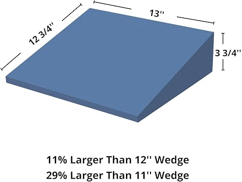 Miniatura 7 de StrongTek Juego de elasticidad y estabilidad tabla inclinada de madera + bloques de cuña de espuma XL, para estiramiento de pantorrillas, movilidad