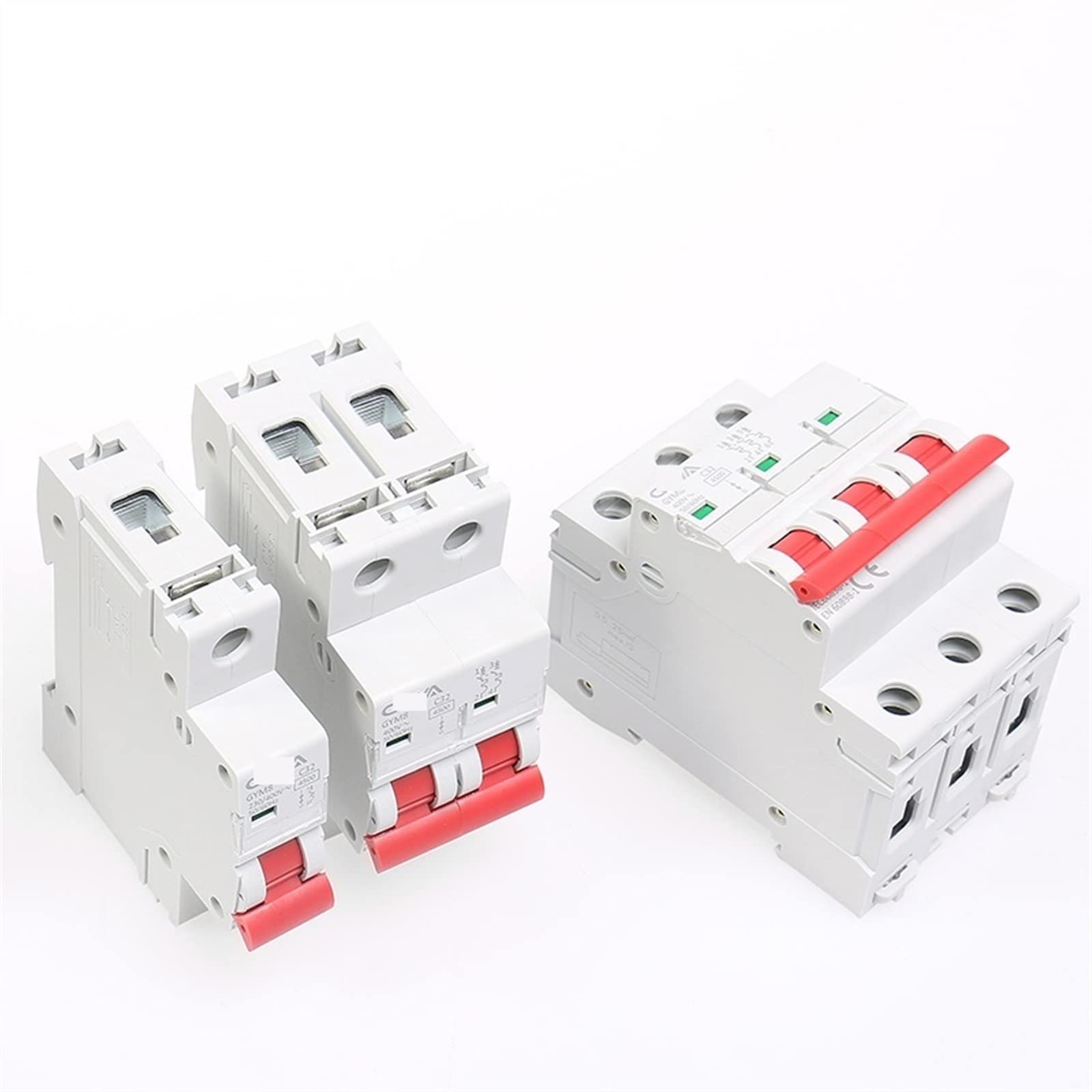 Mini wyłącznik jednofazowy 6A 10A 16A 20A 25A 32A 40A 50A 63A 220V/400V, Curve C, 1 szt. (25A)