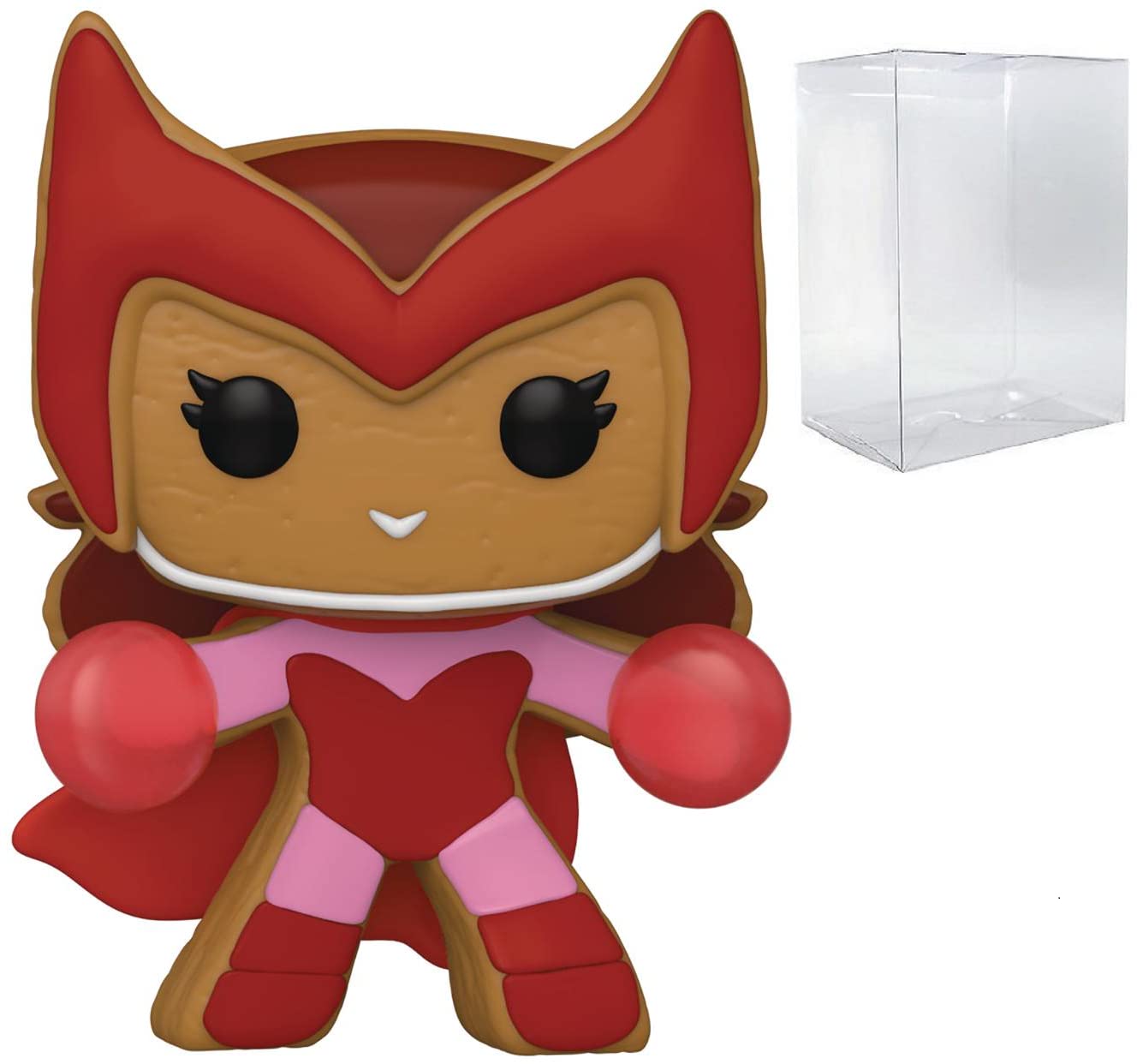 Amazon.com: POP Marvel: Holiday - Gingerbread Scarlet Witch Funko