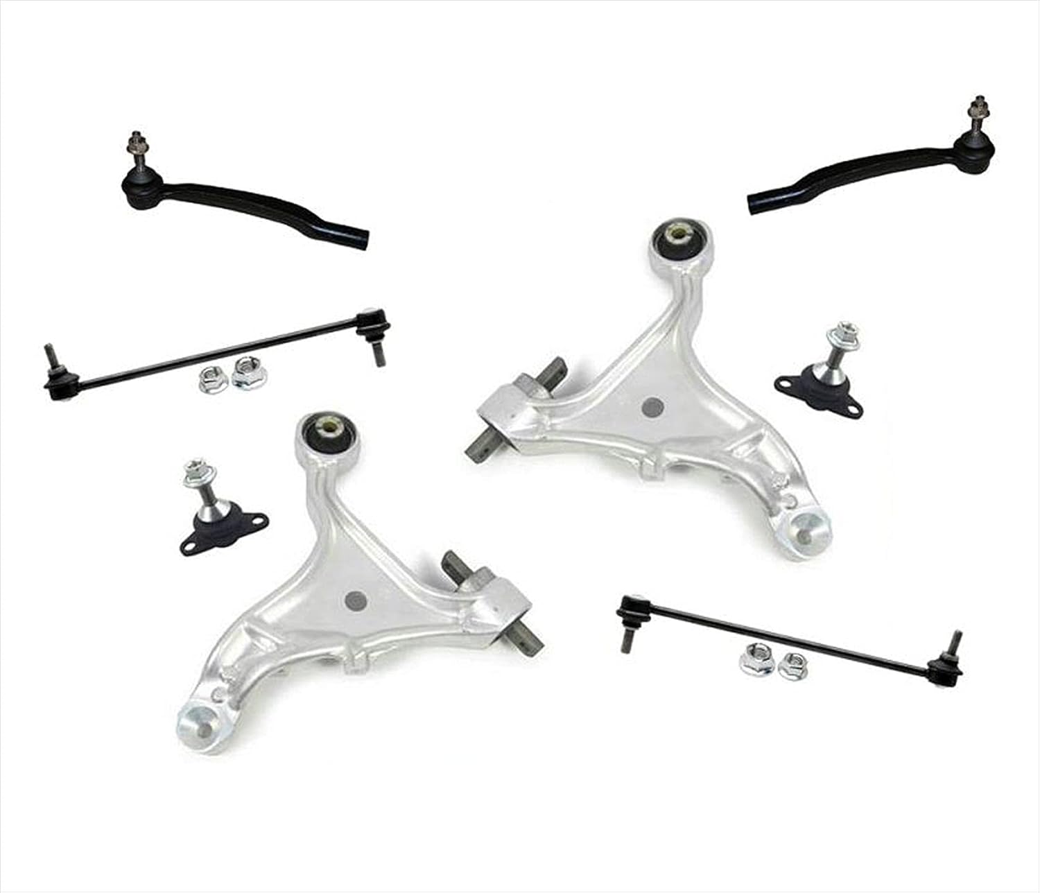 Front Low Control Arm w/Bushings Ball Joint Tie Rods