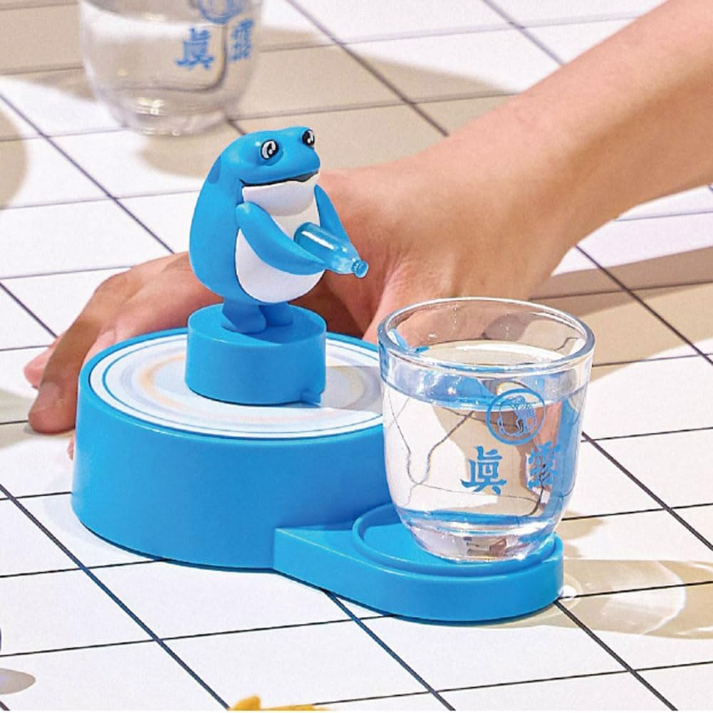 Jinro Dukkeobi Roulette Game Drinking Game Jinro Goods Figure Blue 3.4 x 5.4 x 3.8in