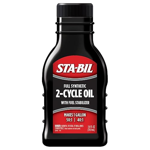 STA-BIL Full Synthetic 2-Cycle Oil - With Fuel Stabilizer For