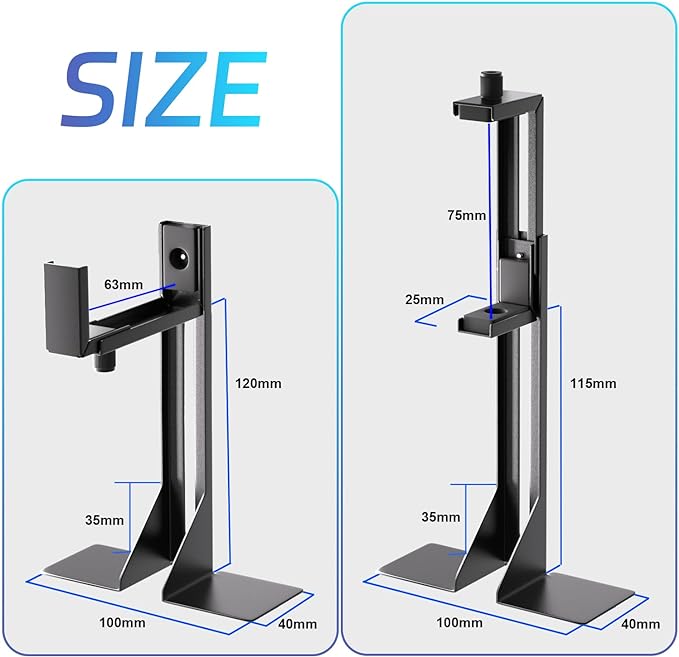Soporte para GPU ajustable de acero para tarjetas gráficas miniatura 2