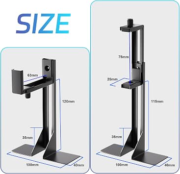 GPU Support Bracket, Graphics Card Support, GPU Brace, Video Card Holder Bracket with Bottom Adhesive, GPU Stand, Adjustable Anti Sag GPU Stand 35-120mm, Support GPU 4090 Thickness Support up to 75mm