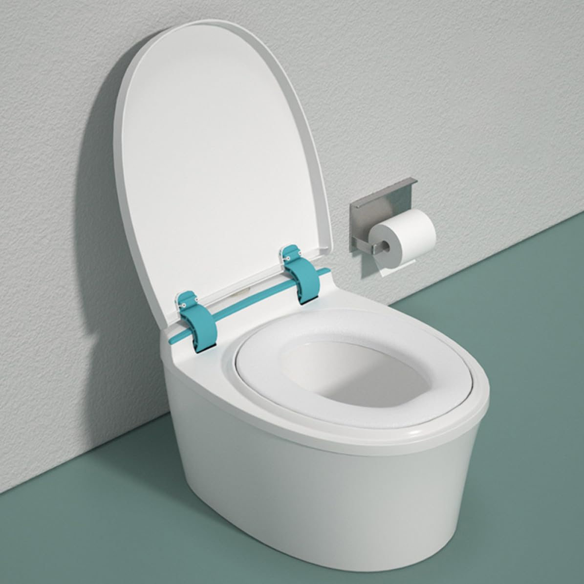Orinal Infantil Portátil de PP Asiento Cómodo y Cubeta