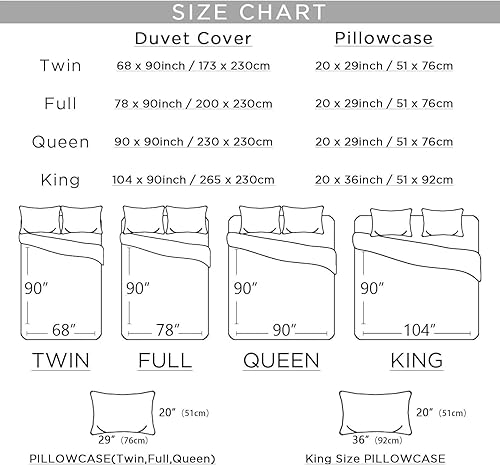 Miniatura 7 de LCFIGDZ Juego de funda de edredón moderna a rayas, tamaño Queen, funda de edredón reversible con cierre de cremallera, juegos de ropa de cama ultra