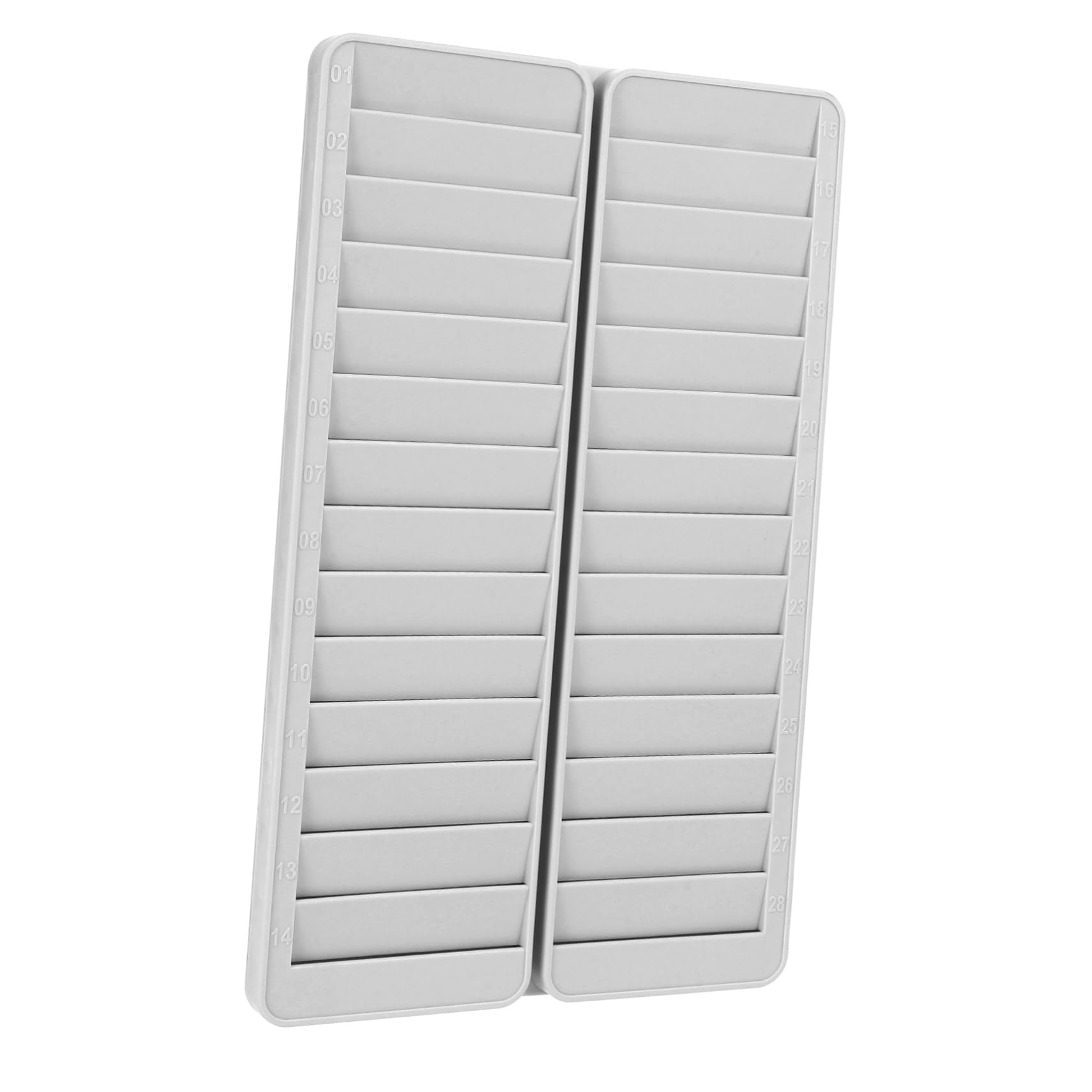 Porte-cartes de pointage plastique robuste Homoyoyo à plusieurs compartiments muraux