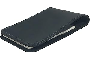 Boston Leather Prescription Pad Holder for Doctors (3 x 5 Inch)
