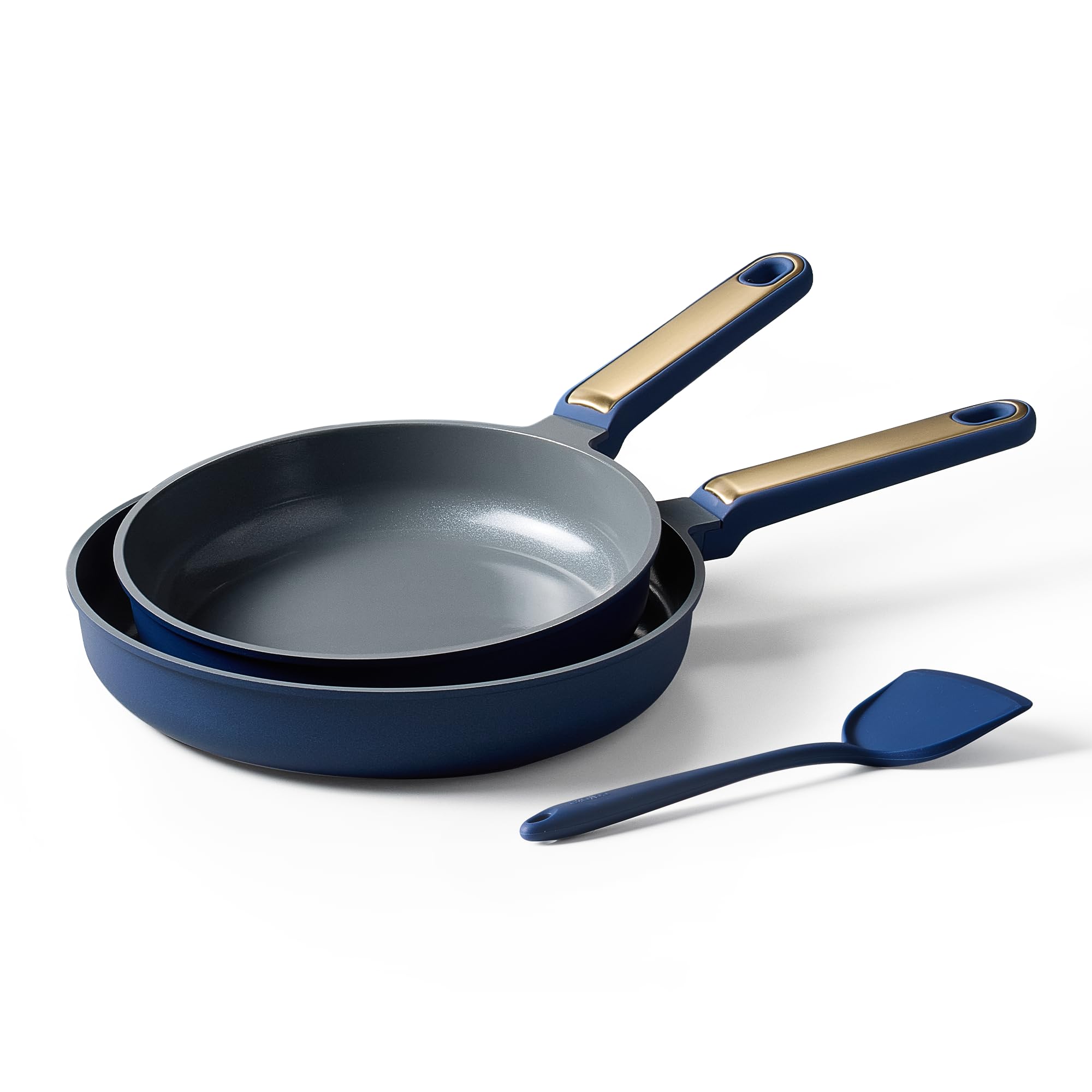 CAROTE 9 5 and 11 Nonstick Ceramic Frying Pan Skillet Non Stick Skillet with Heat Resistant Handle Healthy