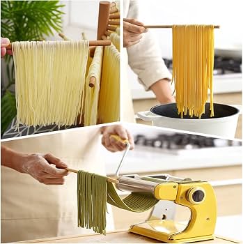 Kandishiex 16-Arm Wooden Pasta Drying Rack For Homemade Noodles - Collapsible, Beechwood, 13 Inch Height - View #6