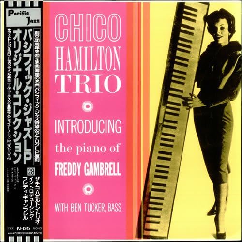 CHICO HAMILTON TRIO THE CHICO HAMILTON TRIO - Introducing The Piano Of Freddy Gambrell - Disque 33T