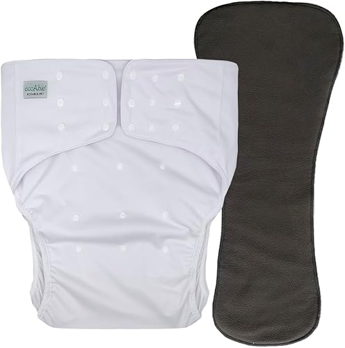 Cubierta de pañal de tela para adultos 2.0 Calzoncillos protectores reutilizables para incontinencia con inserto para adolescentes con necesidades