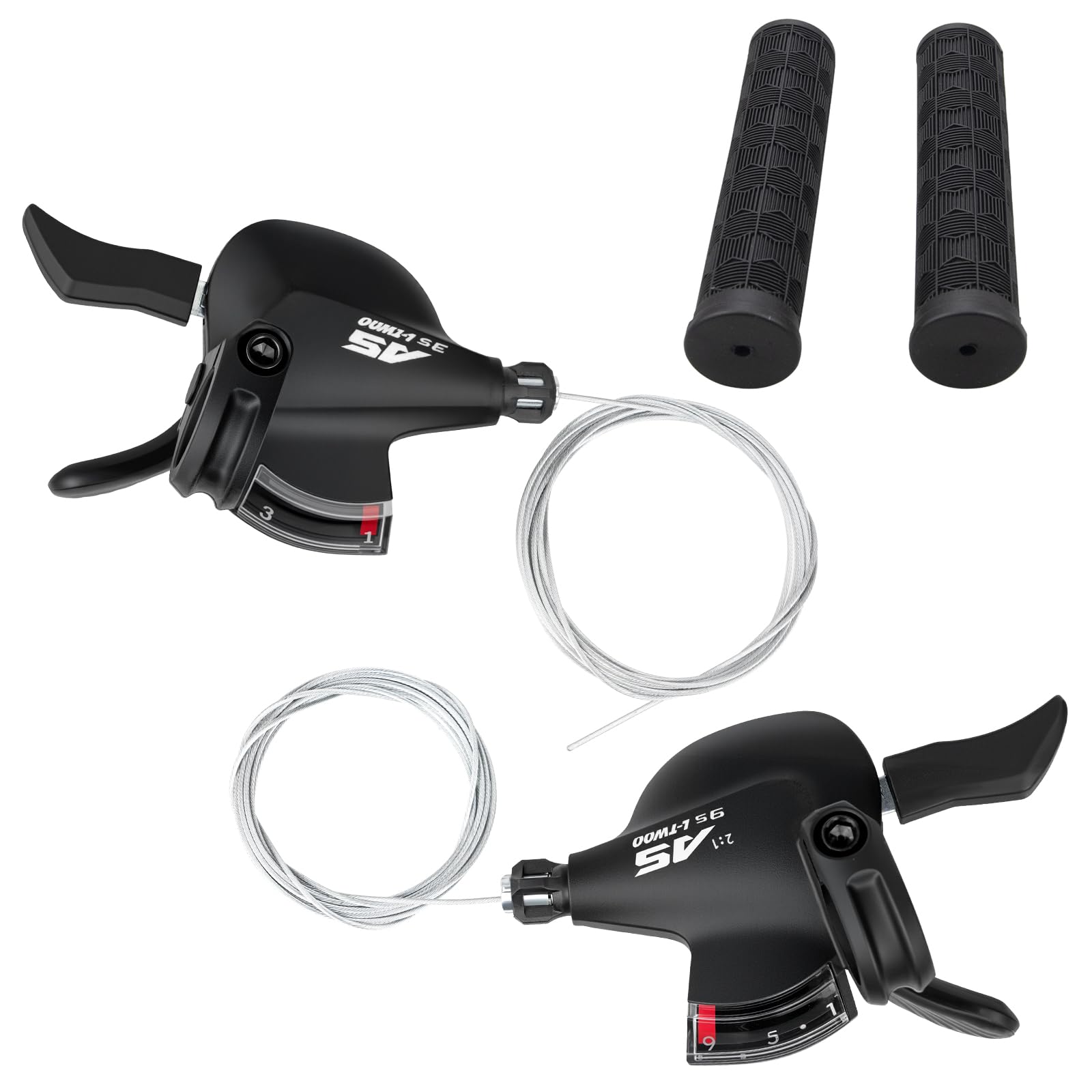 WEEROCK Bike Shifter Lever 27 Speeds 3X9 Thumb Gear Shift Lever for MTB